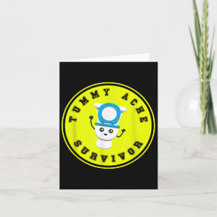 Tumorache Survivor Shirt - Funny Stomach Krankheit Karte