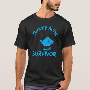 Tumorache Survivor Stomachache IBS Vintag Retro T-Shirt