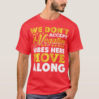 Tumorerziehungsmotivation für Kinder Gelber Ribbo T-Shirt