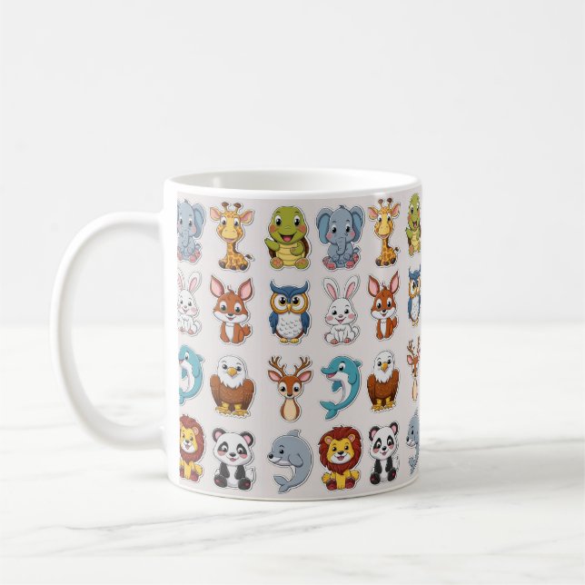 Tumortiere - Tumblr-Tasse Kaffeetasse (Links)