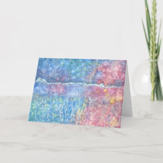 Tumpty Tum Greeting Card by Iris Grace Painting Dankeskarte