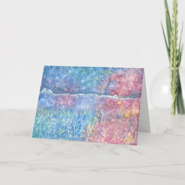 Tumpty Tum Greeting Card by Iris Grace Painting Dankeskarte (Vorderseite)