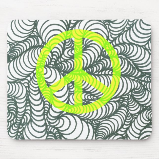 Tumult-Drehungs-und Mousepad (Vorne)