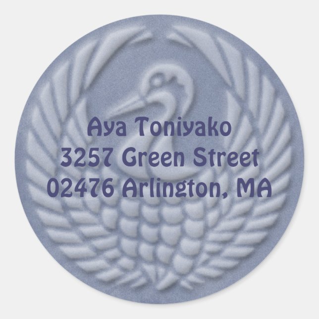 Tumult Runder Aufkleber (Vorderseite)