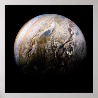 Tumulte Wolken des Jupiters Poster