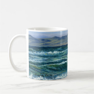 "Tumultuous Waves" Kaffeetasse