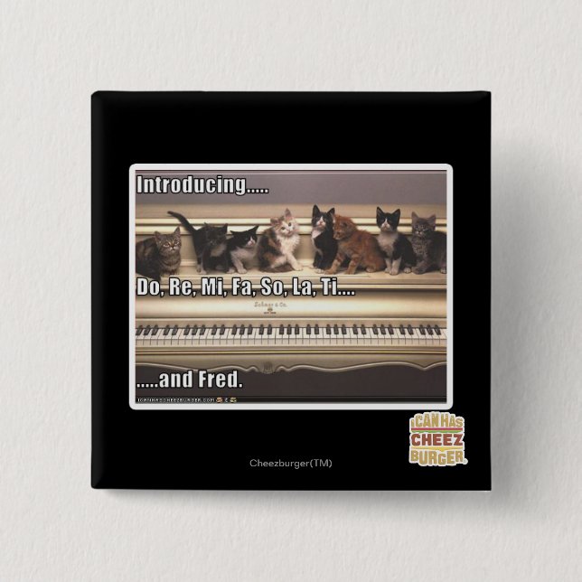 , Tun Re, MI, Fa so La, Ti, Fred Button (Vorderseite)