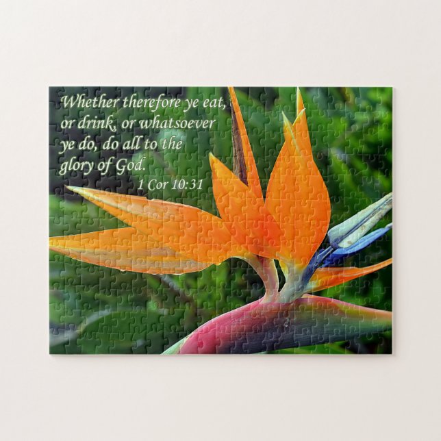 Tun Sie alles zum Ruhm des Gottes Puzzle (Horizontal)