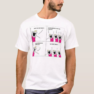 Tun Sie das ganzes Sachen meme T-Shirt