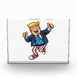 Tun Sie das Trump-Foto Fotoblock