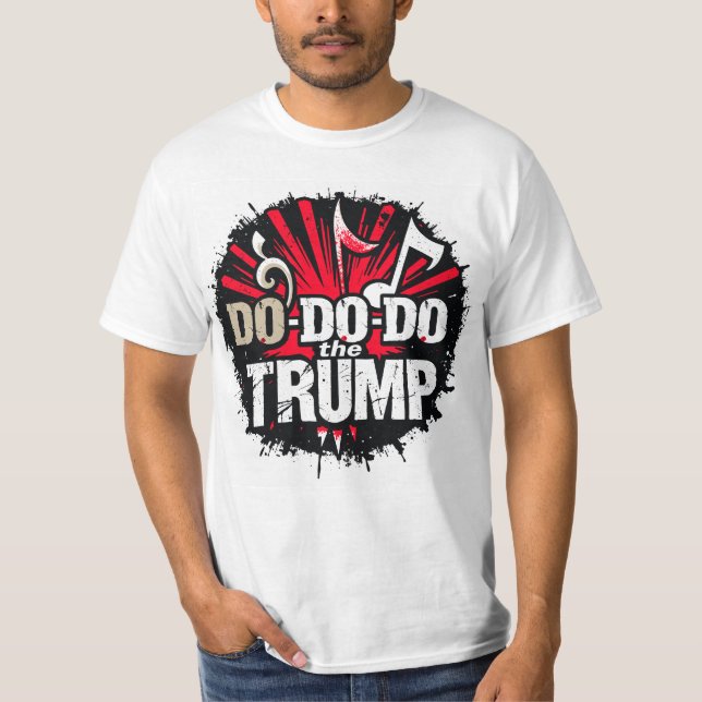 Tun Sie den grundlegenden T - Shirt der Trump Men (Vorderseite)