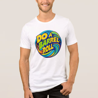 Tun Sie eine Barrel Roll Tri-Blend Shirt