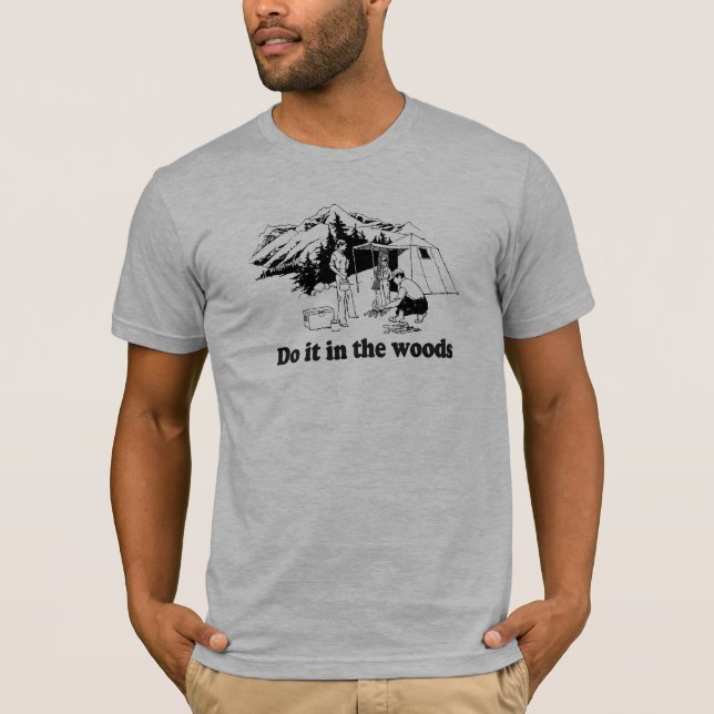 TUN SIE ES IM HOLZ 3 T-Shirt (Vorderseite)