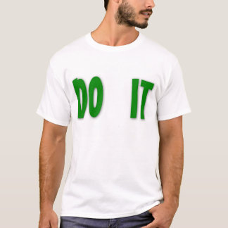 Tun Sie es… Im Holz! T-Shirt