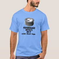 Tun Sie es mit Rohr-Band-Blau-T - Shirt
