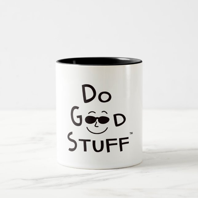 Tun Sie gute Stuff™ Zwei-Ton Tasse (Mittel)