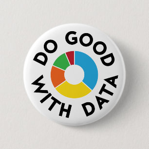 Tun Sie gutes mit Daten-Abzeichen Button