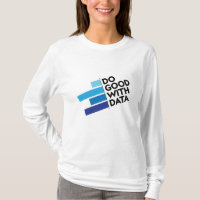 Tun Sie gutes mit langem Hülsen-Shirt der Daten