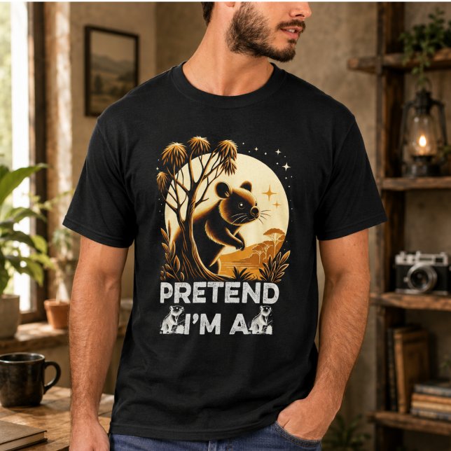 TUN SIE, ICH BIN EIN WOBATS T-Shirt (PRETEND I'M A WOBATS T-Shirt)