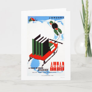 Tun Sie Ihren Leseschnee WPA 1938 Karte