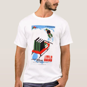 Tun Sie Ihren Leseschnee WPA 1938 T-Shirt