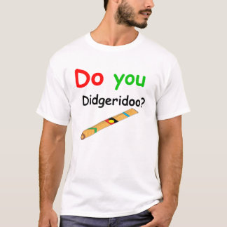 Tun Sie Sie didgeridoo grüne Farbe T-Shirt