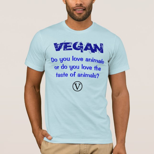 Ⓥ Tun Sie Sie Liebetiere T-Shirt (Vorderseite)