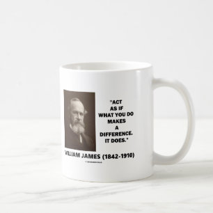 Tun Sie so, als ob das, was Sie tun, einen Untersc Kaffeetasse