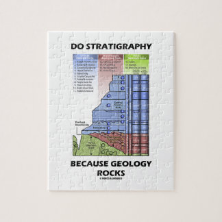 Tun Sie Stratigraphie, weil Geologie Grand Canyon Puzzle