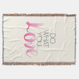 Tun Sie, was Sie Liebe 2 Decke