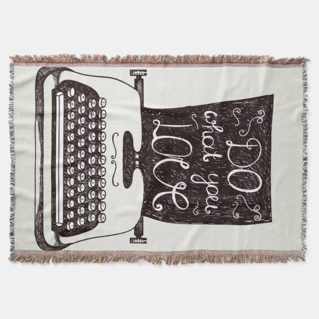 Tun Sie, was Sie Liebe Decke (Vorderseite)