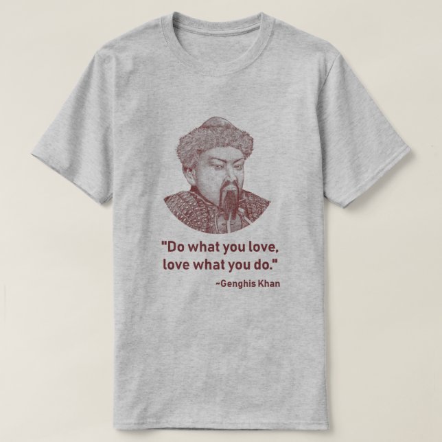 Tun Sie, was Sie Liebe... T-Shirt (Design vorne)