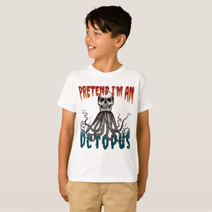 TUN SO ALS WÄR ICH EIN TINTENFISCH LUSTIGES HALLOW T-Shirt