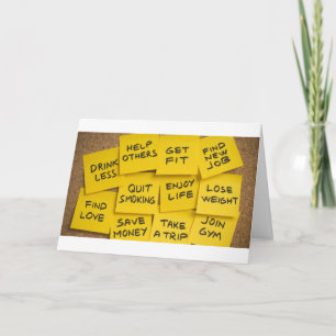 TUN WAS **SIE GEWOLLT** IM NEUEN JAHR KARTE