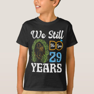 Tun wir 29 Jahre glückliche Paare zum 29. Hochzeit T-Shirt