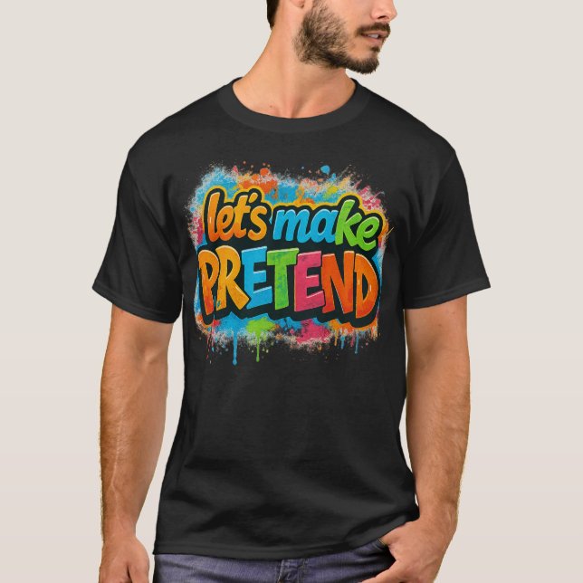 Tun wir so, als ob  T-Shirt (Vorderseite)