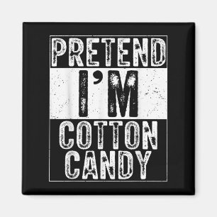 Tun wir so, als wäre ich Cotton Candy Family Fraue Magnet