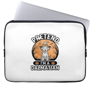 Tun wir so, als wäre ich ein dalmatinischer Hallow Laptopschutzhülle