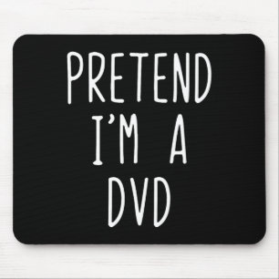 Tun wir so, als wäre ich ein DVD-Kostüm Halloween  Mousepad