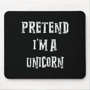 Tun wir so, als wäre ich ein Halloween-Kostüm für Mousepad