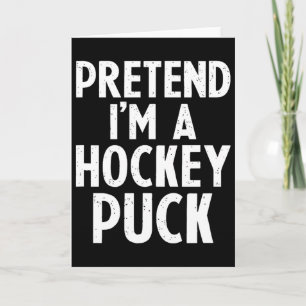 Tun wir so, als wäre ich ein Hockey-Puck-Eishockey Karte