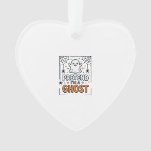 Tun wir so als wäre ich ein süßer Halloween-Geist Ornament