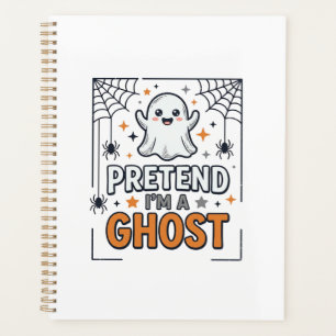 Tun wir so als wäre ich ein süßer Halloween-Geist Planer