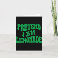 Tun wir so, als wäre ich eine Limonade Lustiger fa