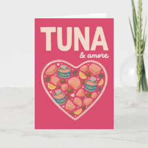 Tuna Amore Lustiger Thunfisch Liebe Romanze Süß Me Karte