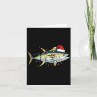 Tuna Fisch Weihnachtsbeleuchtung Festlich Lustige Karte