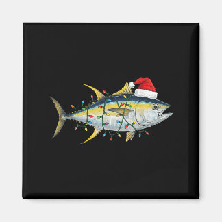Tuna Fisch Weihnachtsbeleuchtung Festlich Lustige Magnet