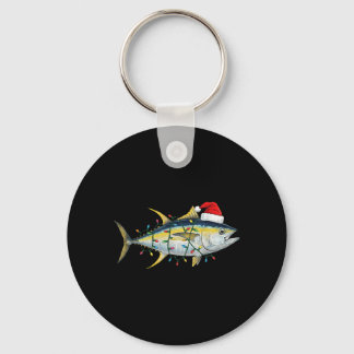 Tuna Fisch Weihnachtsbeleuchtung Festlich Lustige Schlüsselanhänger