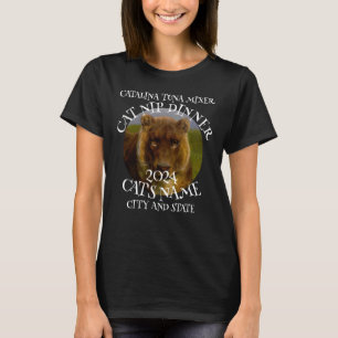Tuna Katze Mixer Bestes Haustier Wein Catalina Mem T-Shirt