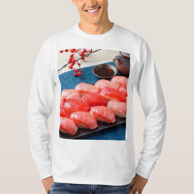  Tuna Parade – Red Gradient T-Shirt (Vorderseite)